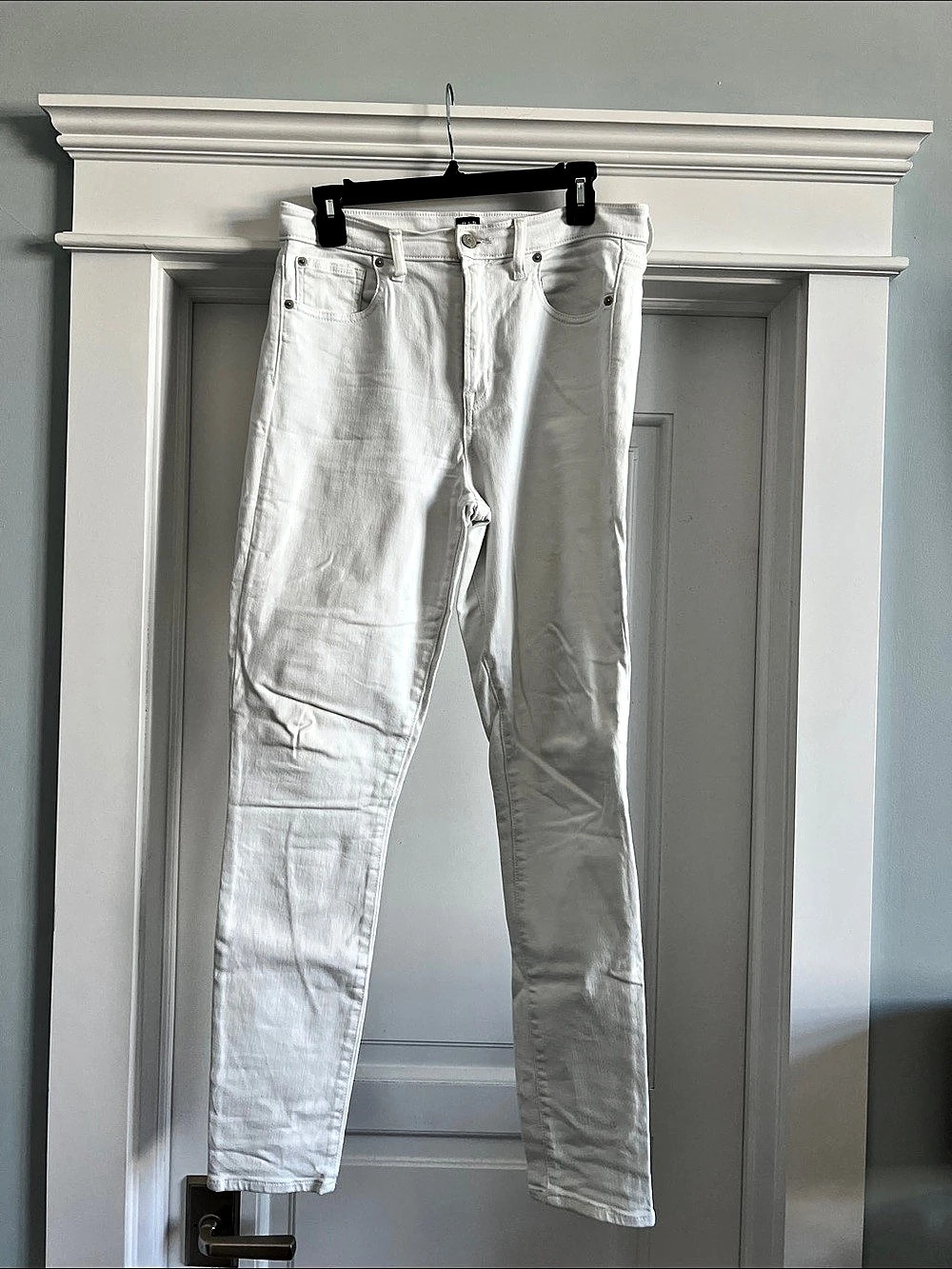 Gap True Skinny Jeans White denim 10/30T